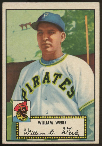 1952 Topps William Werle #73 VG/EX "A"
