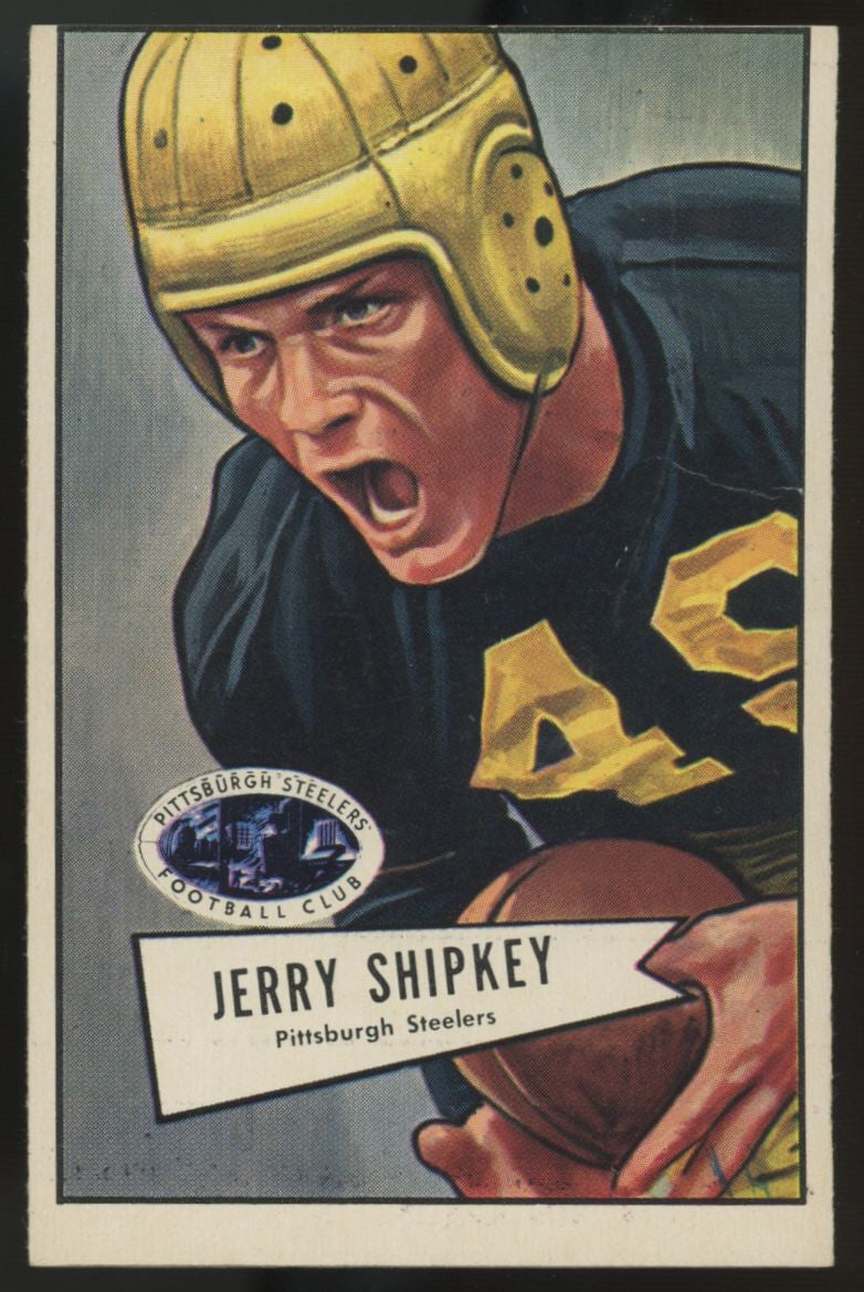 1952 Bowman Large Jerry Shipkey #139 VG (Wrinkle)