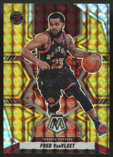 2021-22 Mosaic Fred VanVleet Gold Prizm /10 #67