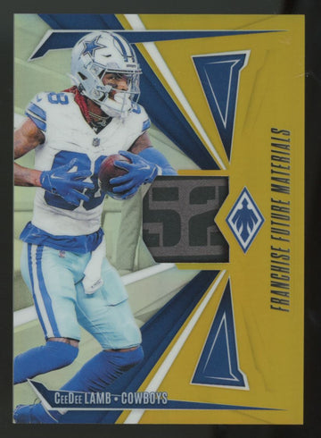 2024 Panini Phoenix CeeDee Lamb Gold Franchise Future Patch /10 #FFM-CLB