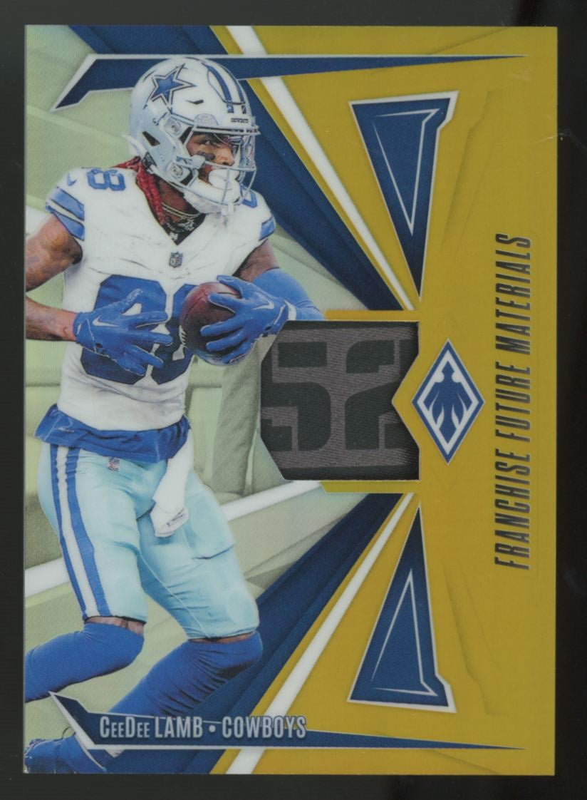 2024 Panini Phoenix CeeDee Lamb Gold Franchise Future Patch /10 #FFM-CLB