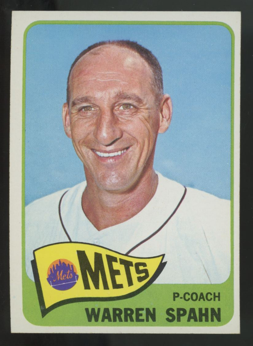 1965 Topps Warren Spahn #205 EX/MT