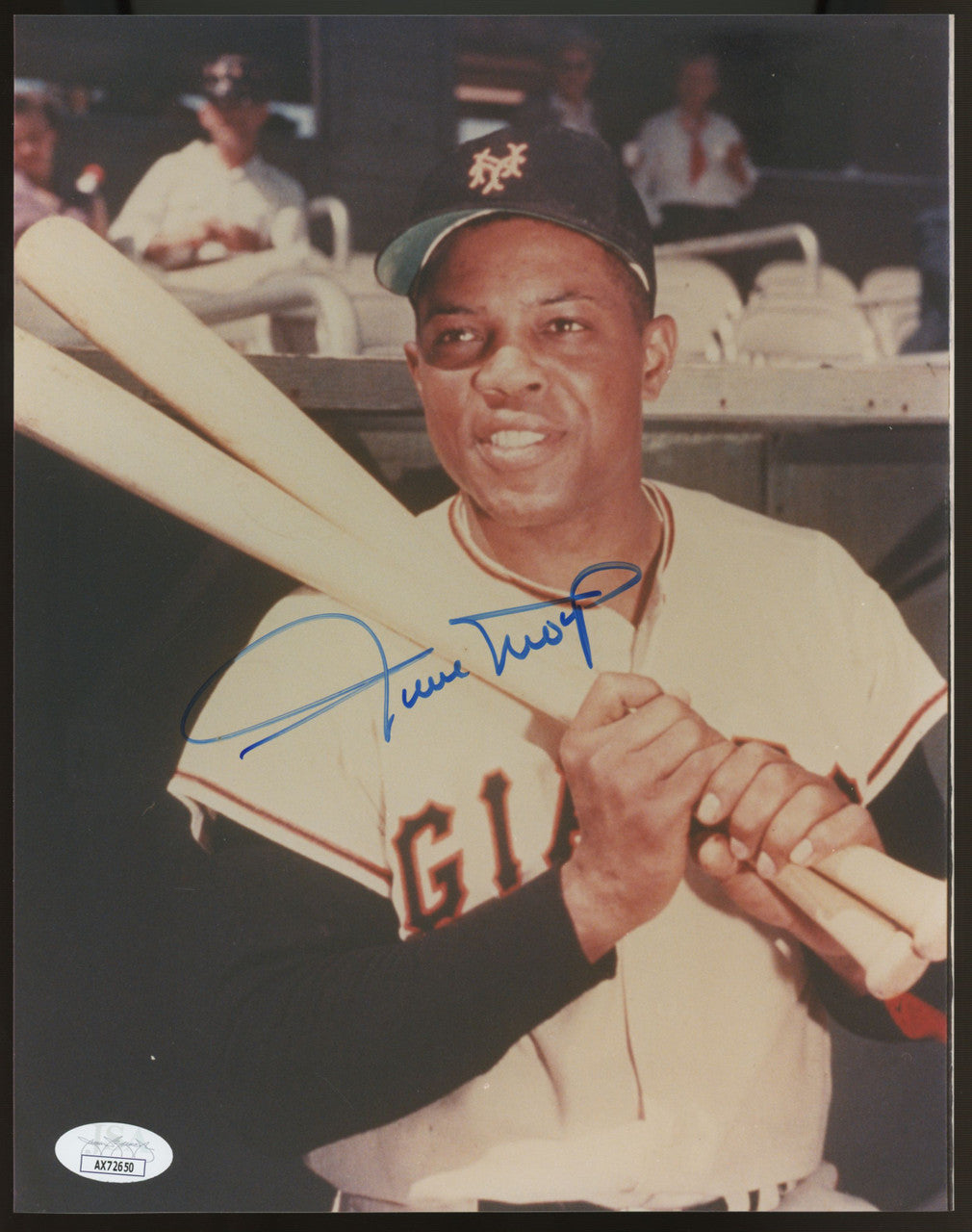 Willie Mays Signed Autographed 8x10 Photo JSA *2650