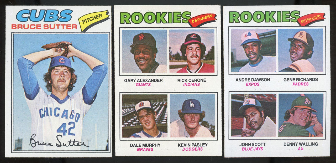 1977 Topps Baseball Complete Set (660) EX-MT Overall