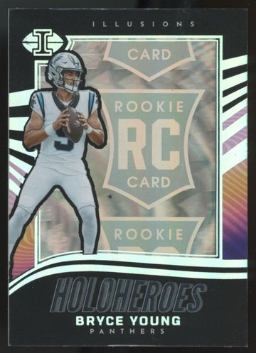 2023 Panini Illusions Bryce Young RC Holoheroes SSP #8