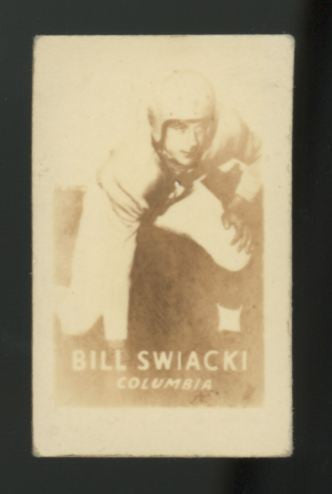 1948 Topps Magic Bill Swiacki All American Football #4 VG/EX