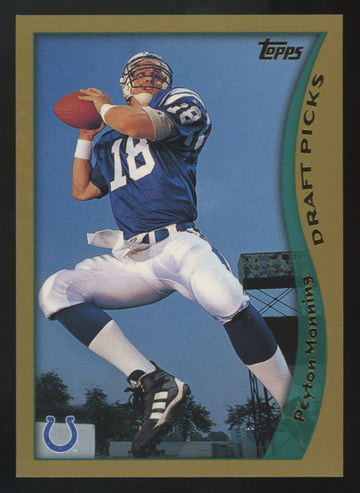 1998 Topps Peyton Manning RC Draft Picks #360