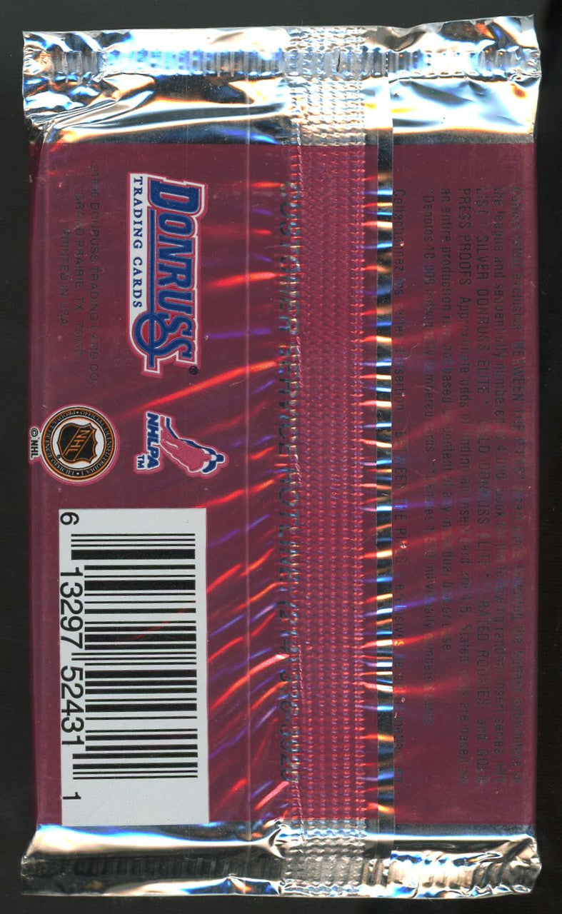 1996-97 Donruss Hockey Lot of 10 Sealed Packs + 2 1999-00 MVP Packs