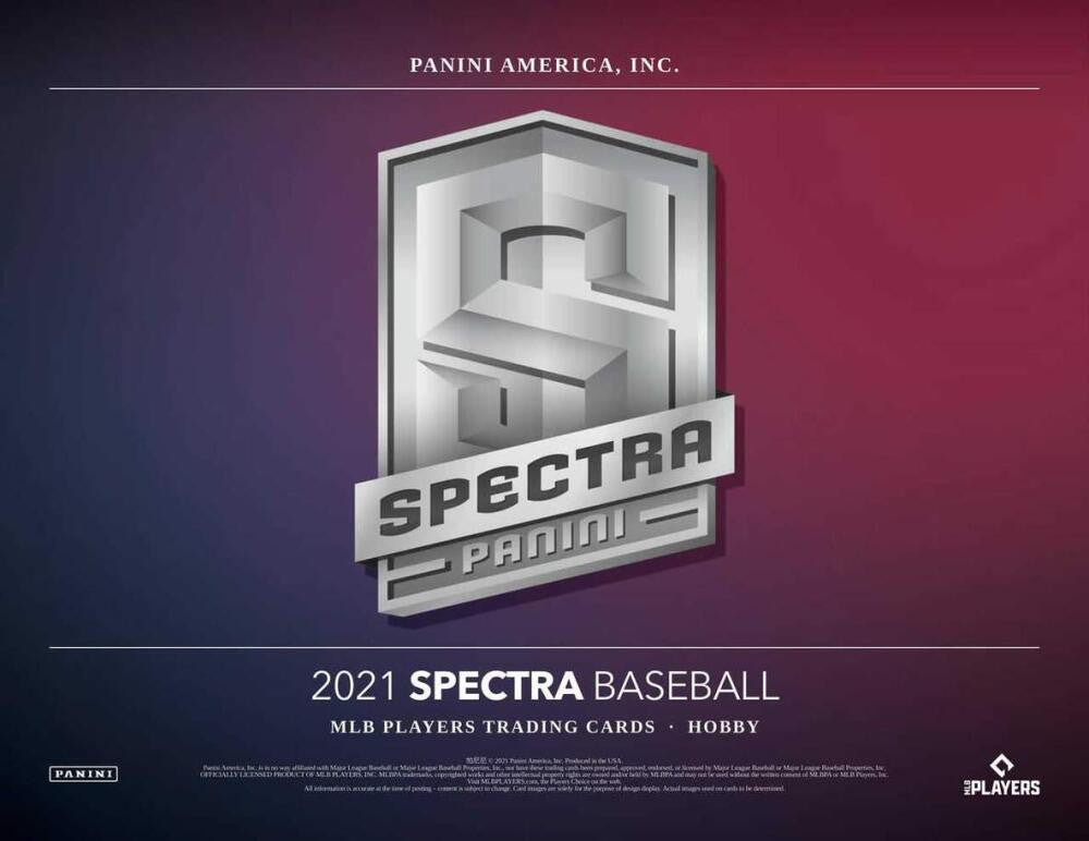 2021 Panini Spectra Baseball Hobby Box