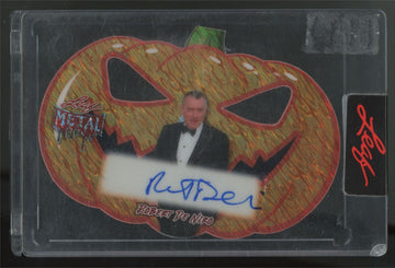 2025 Leaf Metal Halloween Robert De Niro Jack-O-Lantern Die Cut Auto 1/1 #J-RD1