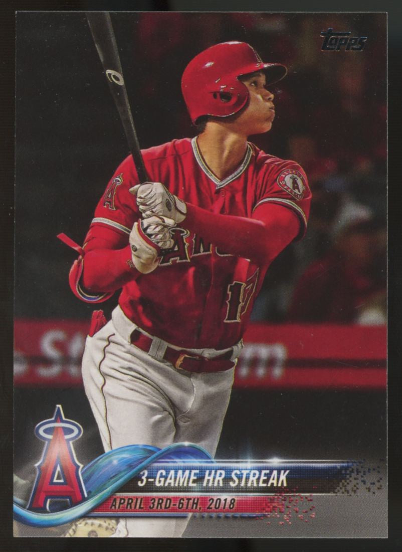 2018 Topps Update Series Shohei Ohtani RC #US189 "A"