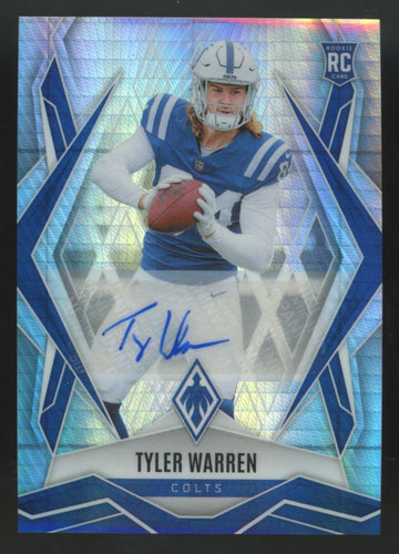 2025 Panini Phoenix Tyler Warren RC Hyper Auto #185