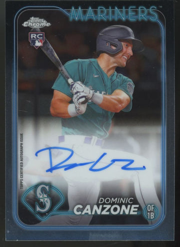 2024 Topps Chrome Dominic Canzone RC Auto #RA-DC