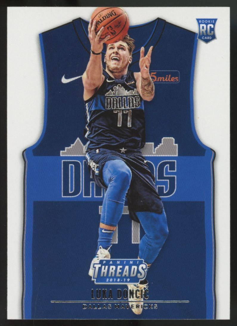 2018-19 Panini Threads Luka Doncic RC #181