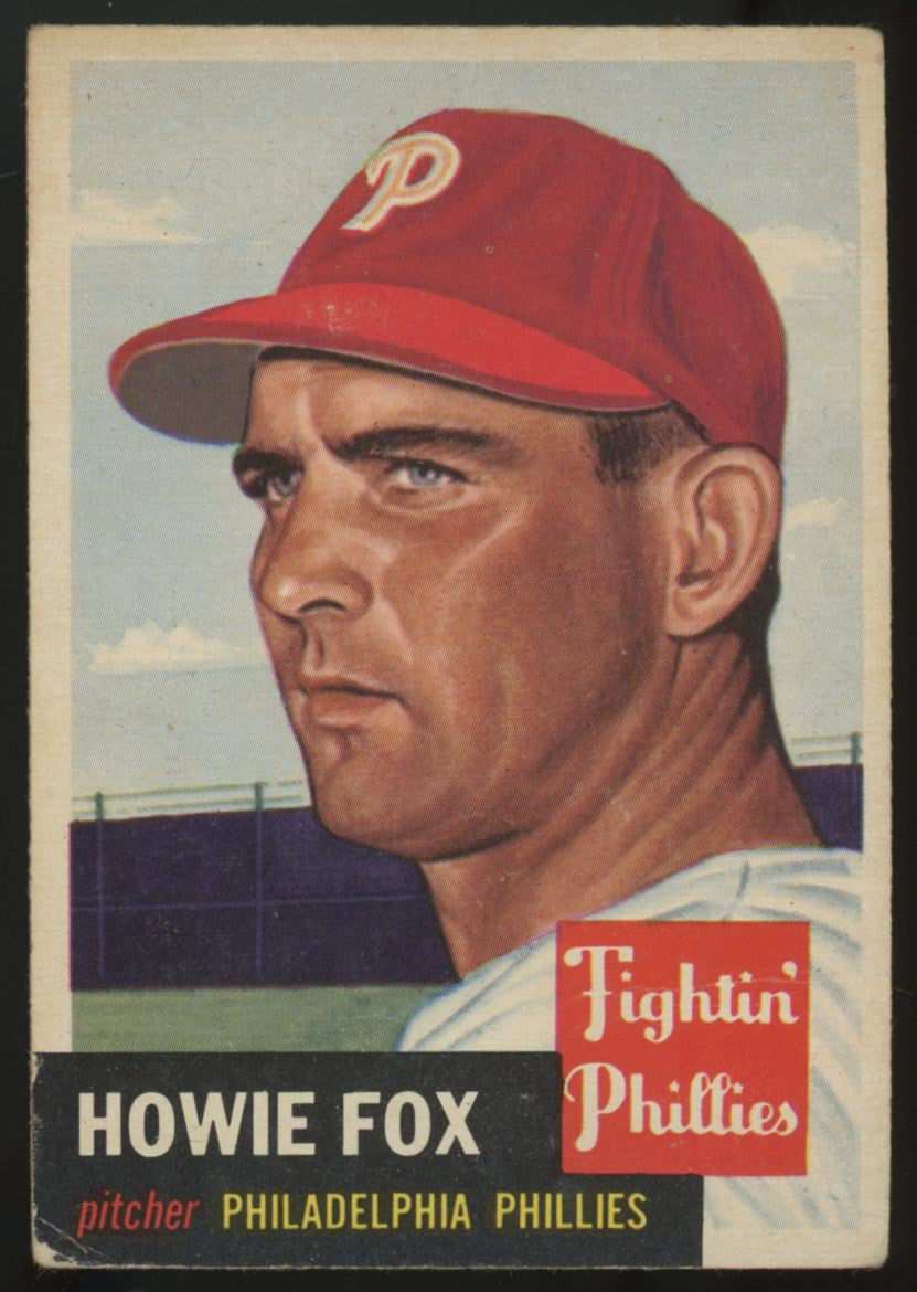 1953 Topps Howie Fox #22 F/G