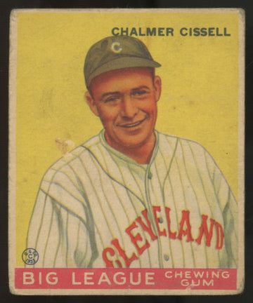 1933 Goudey Chalmer Cissell #26 Poor (Paper Loss)