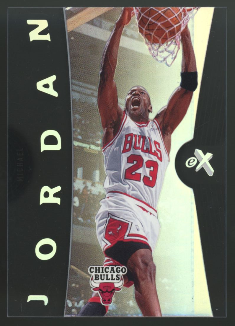 2006-07 Fleer E-X Michael Jordan #4