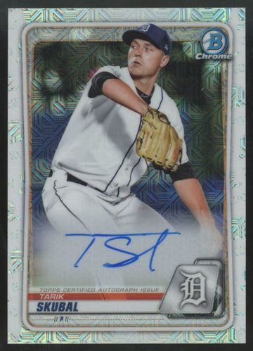 2020 Bowman Chrome Mega Tarik Skubal Auto #BCMA-TS