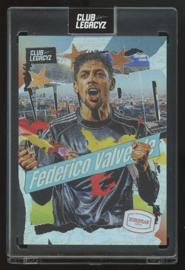 2025 Club Legacyz Federico Valverde European Blanco Pulse Classic /100