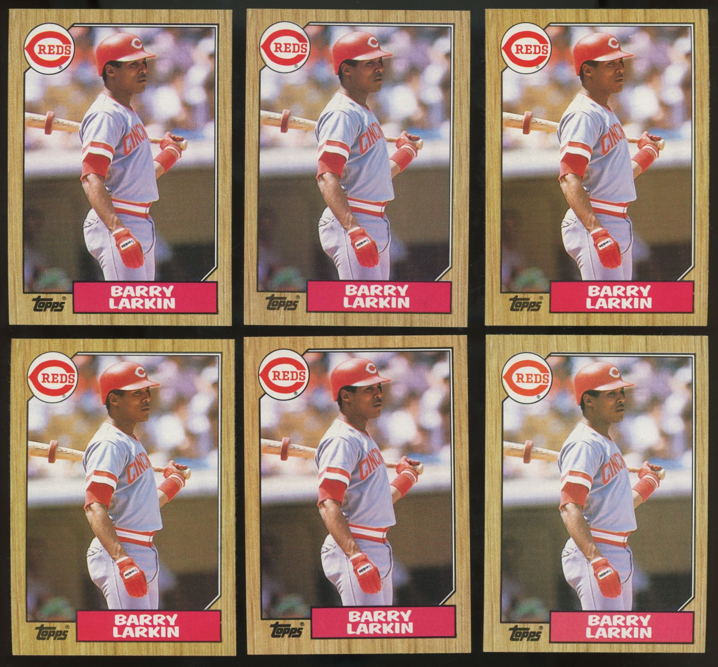 1987 Topps Barry Larkin RC #648 (Lot of 50)