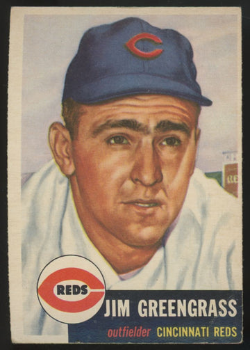 1953 Topps Jim Greengrass #209 EX "A"