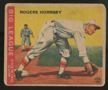 1933 Goudey Rogers Hornsby #119 Fair