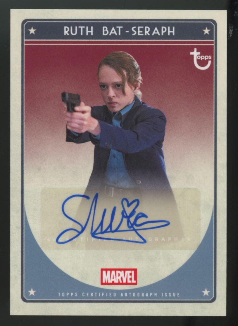 2026 Topps Brooklyn Captain America 85th Shira Haas/Ruth Bat-Seraph Auto #MUA-SH