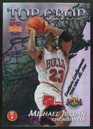 1996-97 Stadium Club Michael Jordan Gary Payton Top Crop #TC9