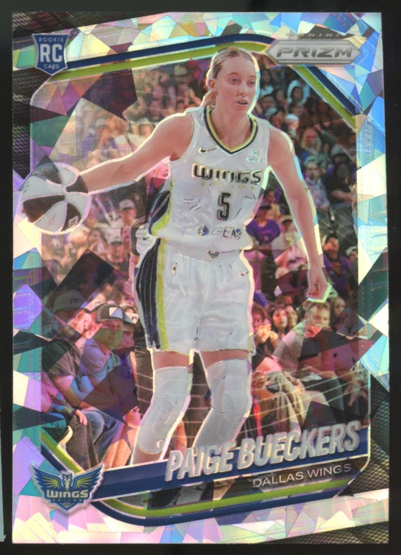 2025 Prizm WNBA Paige Bueckers RC Silver Ice Prizm #5