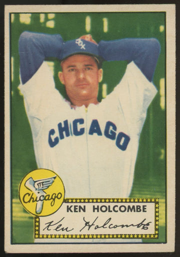 1952 Topps Ken Holcombe #95 EX "A"