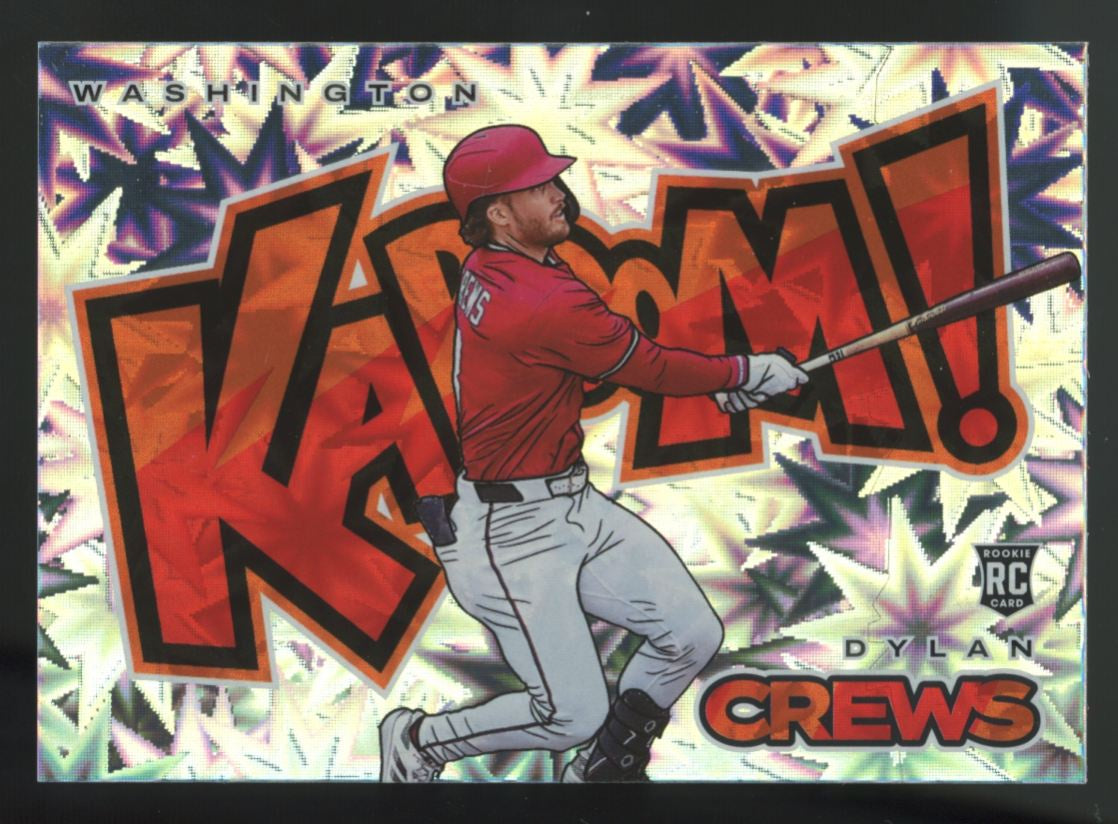 2025 Panini Prospect Edition Dylan Crews RC Kaboom! SSP #3
