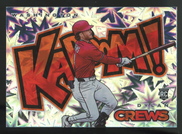 2025 Panini Prospect Edition Dylan Crews RC Kaboom! SSP #3