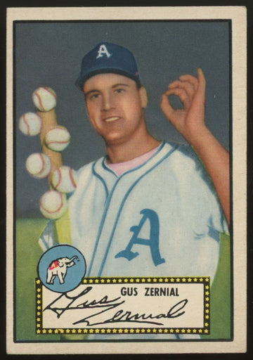 1952 Topps Gus Zernial #31 EX/MT