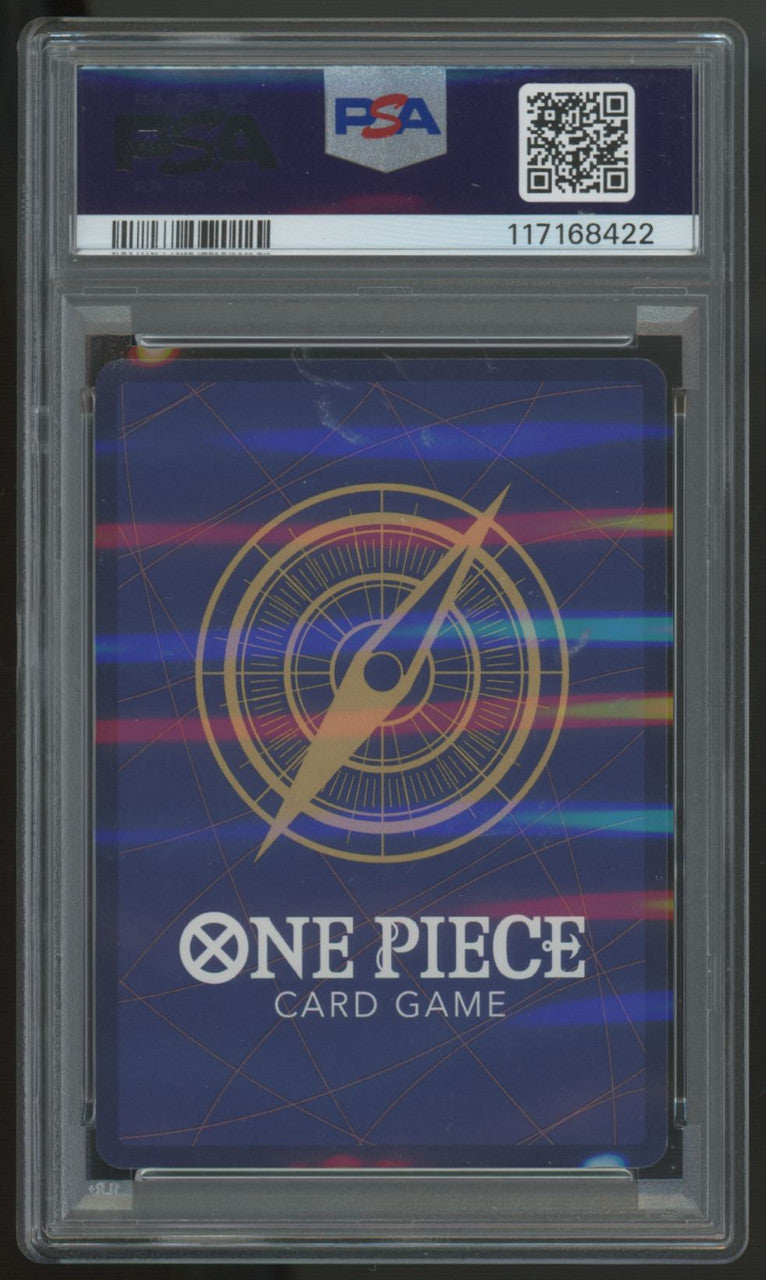 2025 One Piece Monkey D Luffy OP10 Alternate Art #118 PSA 10