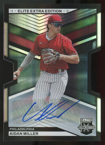 2023 Panini Elite Extra Edition Aidan Miller Signature Auto /399 #15