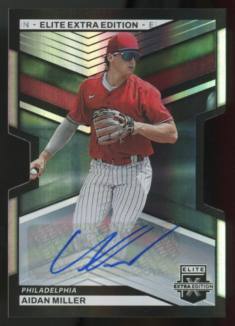 2023 Panini Elite Extra Edition Aidan Miller Signature Auto /399 #15