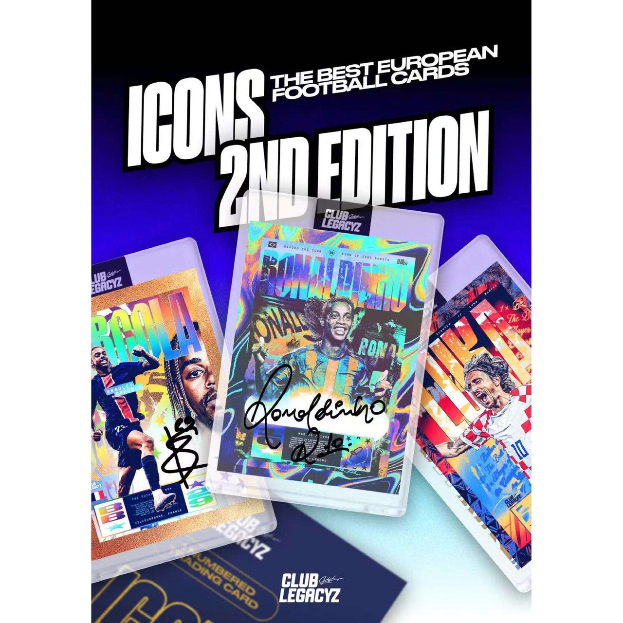 2025 Club Legacyz Icons Soccer Second Edition Hobby Box