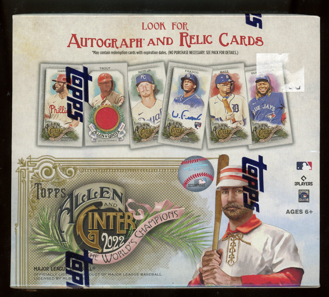 2022 Topps Allen & Ginter Baseball Retail Box