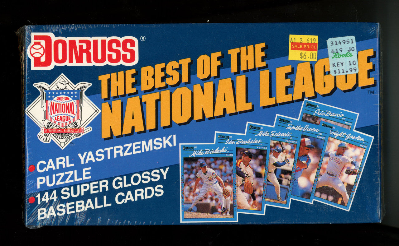 1990 Donruss Baseball Best Of American National League Set of 2 Sealed Boxes