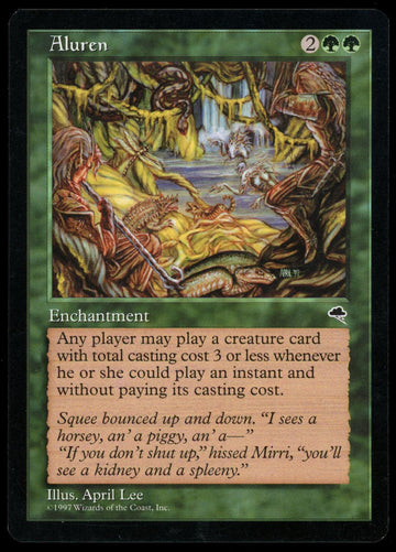 Magic the Gathering Aluren (Tempest) NM
