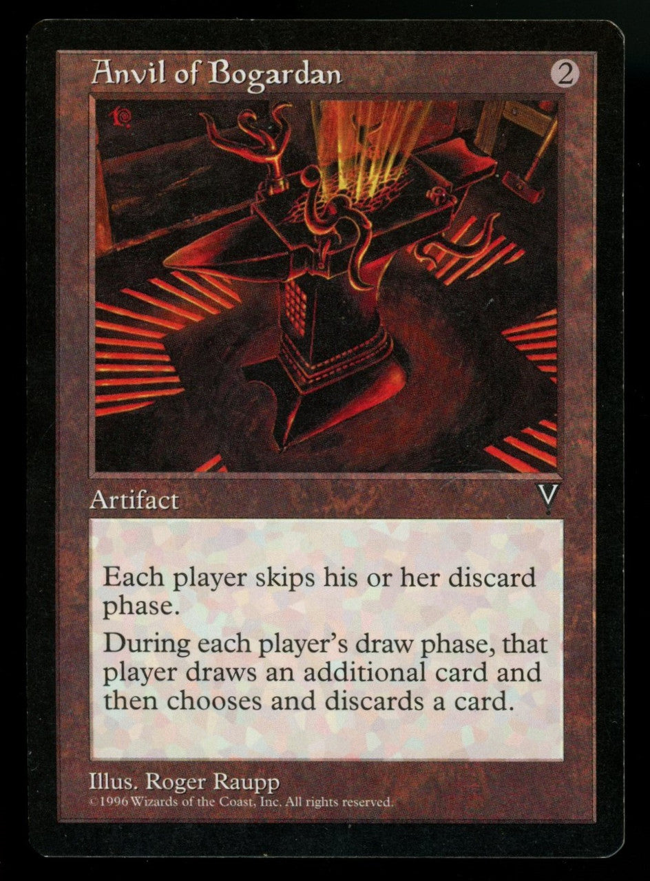 Magic The Gathering MTG Anvil of Bogardan Visions