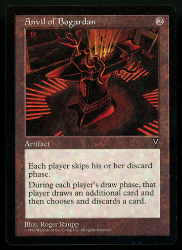 Magic The Gathering MTG Anvil of Bogardan Visions (B)