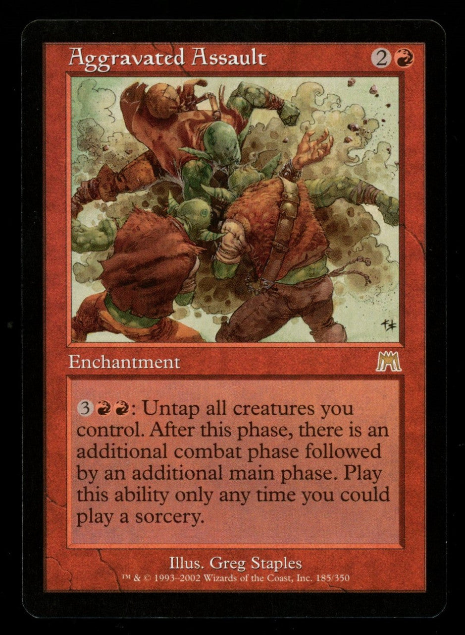 Magic Aggravated Assault Onslaught #185/350