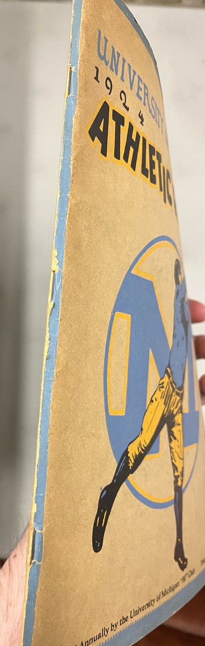 1924-1925 University of Michigan Athletic Review Magazine