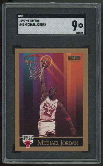 1990-91 Skybox Michael Jordan #41 SGC 9
