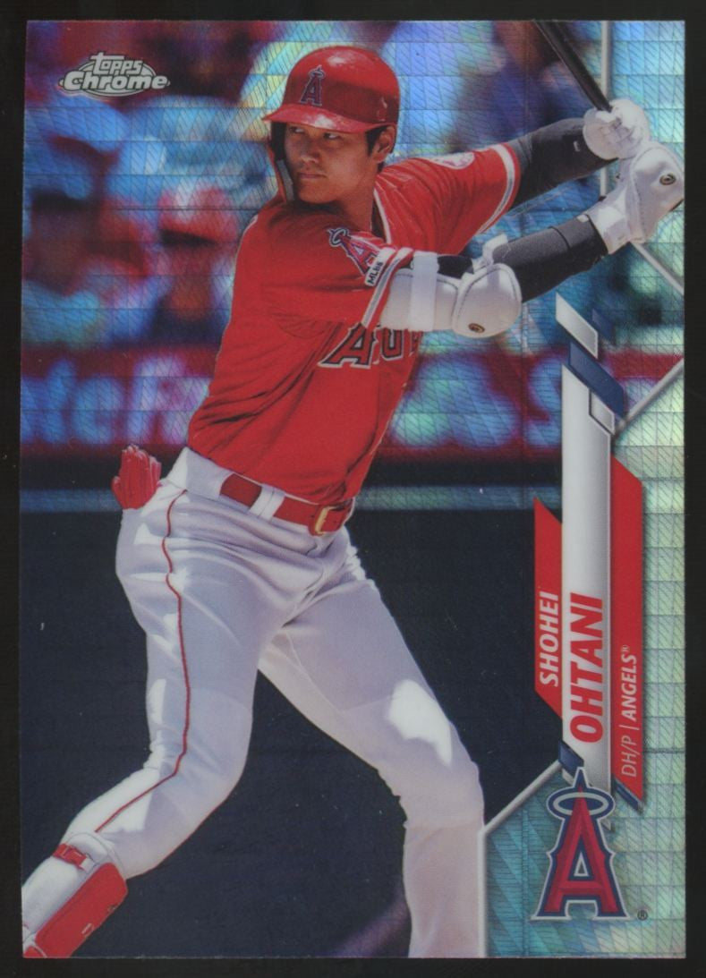 2020 Topps Chrome Shohei Ohtani Prism Refractor #21