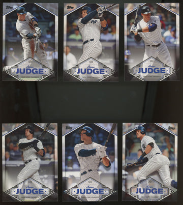 2018 Topps Aaron Judge Highlights Walmart Complete Set (30/30) "B"