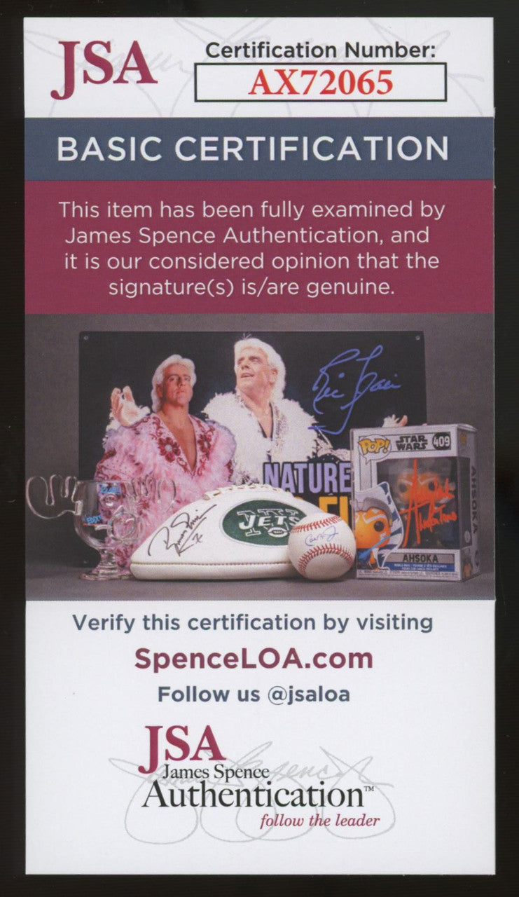 Duke Snider Signed Autographed Cachet JSA