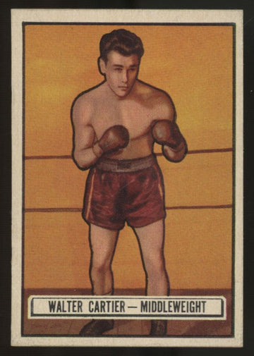 1951 Topps Ringside Walter Cartier #33 EX