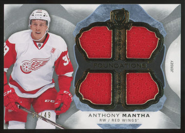 2016-17 Upper Deck The Cup Anthony Mantha RC Foundations Quad Patch /49